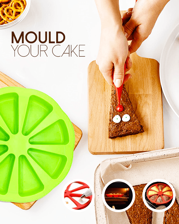 Triangle Silicone Cake Mold Kitchen AC 
