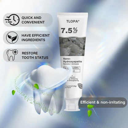 🔥 Final Day 75% OFF 🔥- Official Store💎 Fluoride-Free Hydroxyapatite Toothpaste